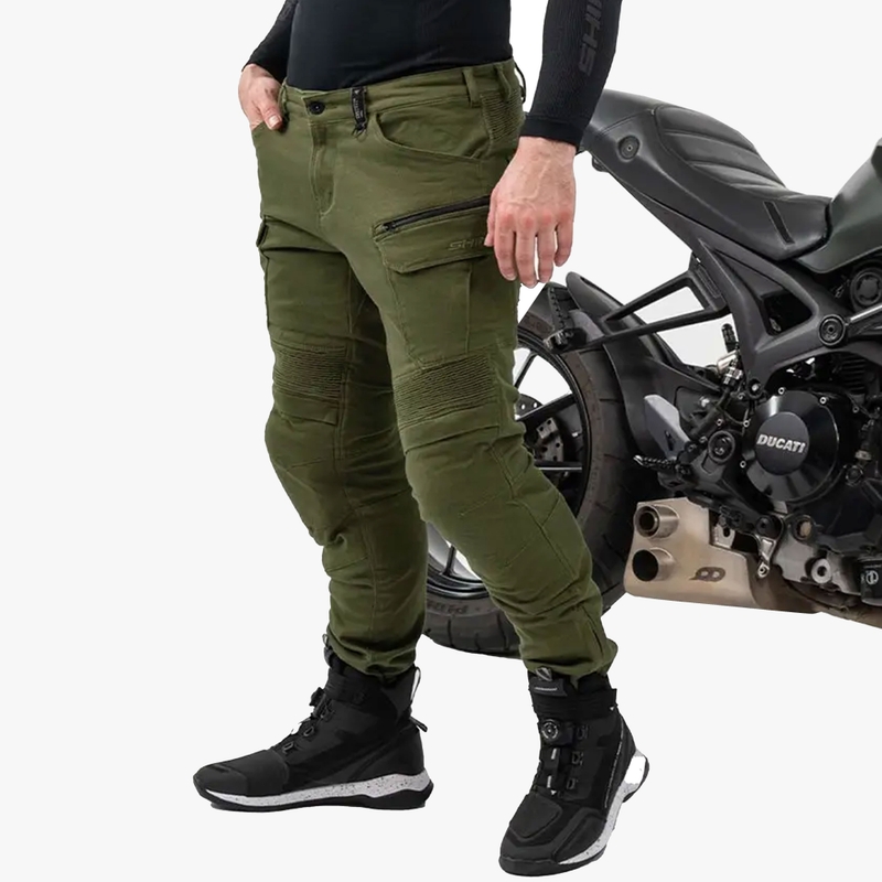 Shima Giro 3.0 moottoripyöräilyhousut khaki