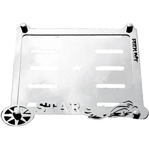 Nerezová podložka pod PL SPZ Star Rider