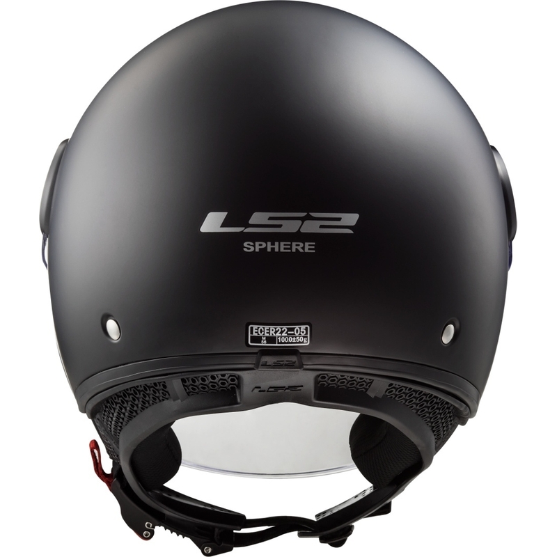 Otevřená přilba na motorku LS2 OF558 Sphere Solid černá matná