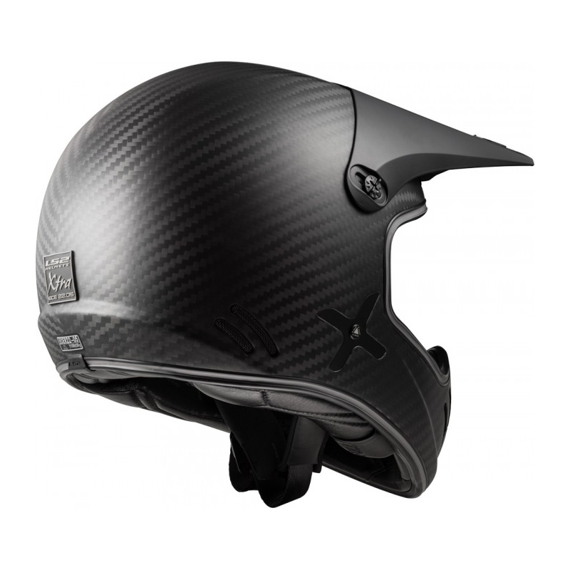 Motokrosová přilba LS2 MX471 Xtra Solid Carbon výprodej