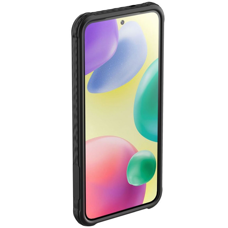 Suojakuori Interphone QUIKLOX Tetraforce Samsung Galaxy S25 Plus -puhelimelle musta