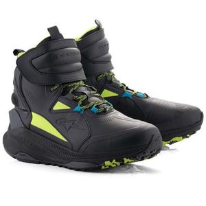 Alpinestars Speedstreet Black Lime Blue Moottoripyöräilykengät