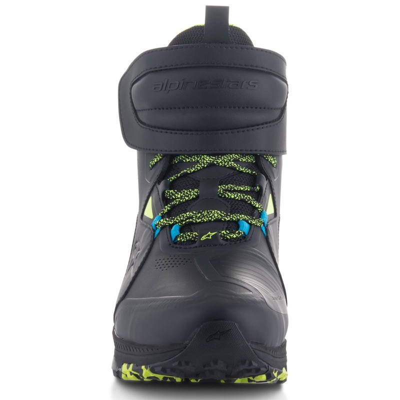 Alpinestars Speedstreet Black Lime Blue Moottoripyöräilykengät