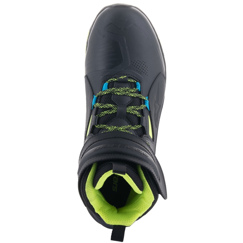 Alpinestars Speedstreet Black Lime Blue Moottoripyöräilykengät
