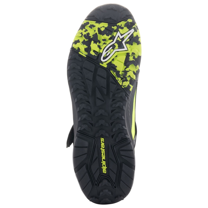 Alpinestars Speedstreet Black Lime Blue Moottoripyöräilykengät