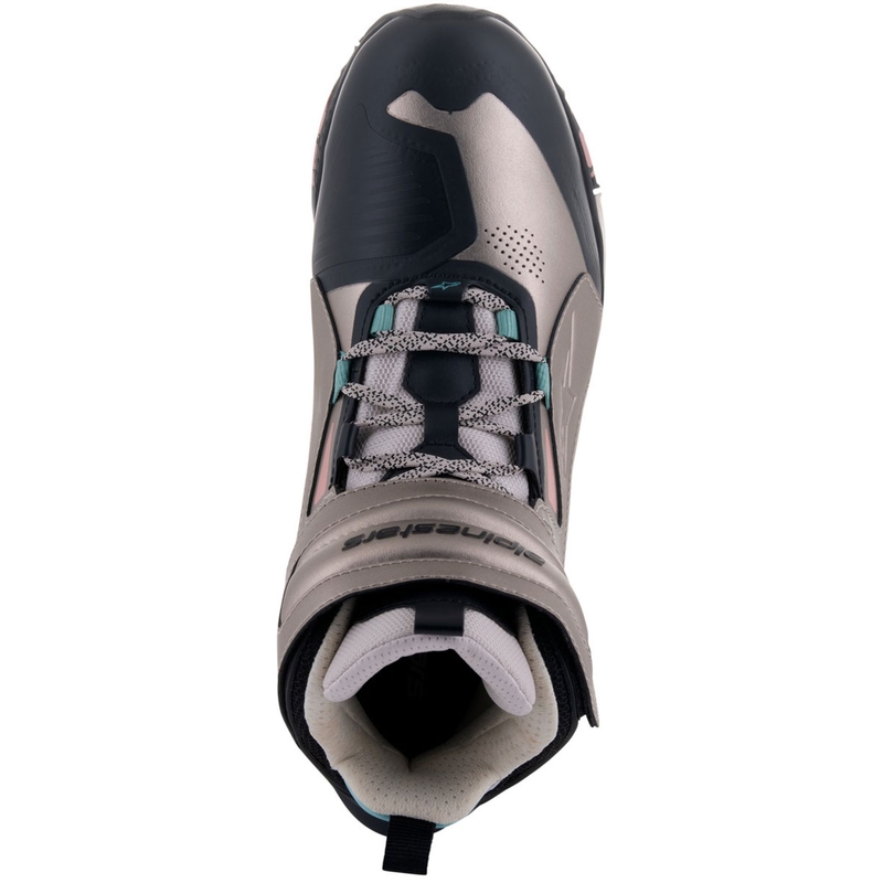 Alpinestars Speedstreet beige-koralli-musta-siniset moottoripyöräsaappaat