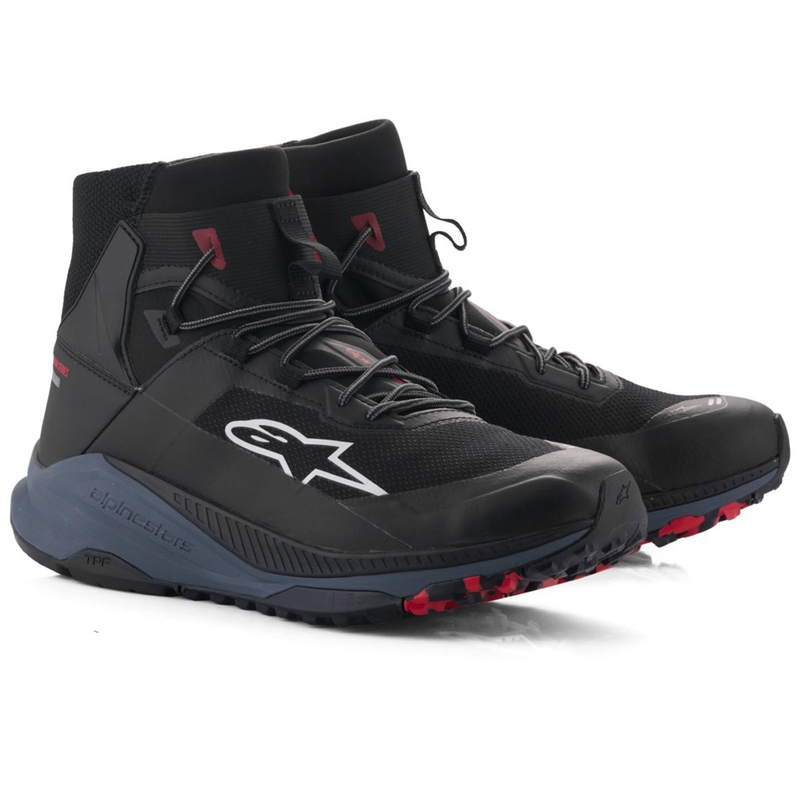 Alpinestars Speedforce XR musta-punaharmaa moottoripyöräsaappaat