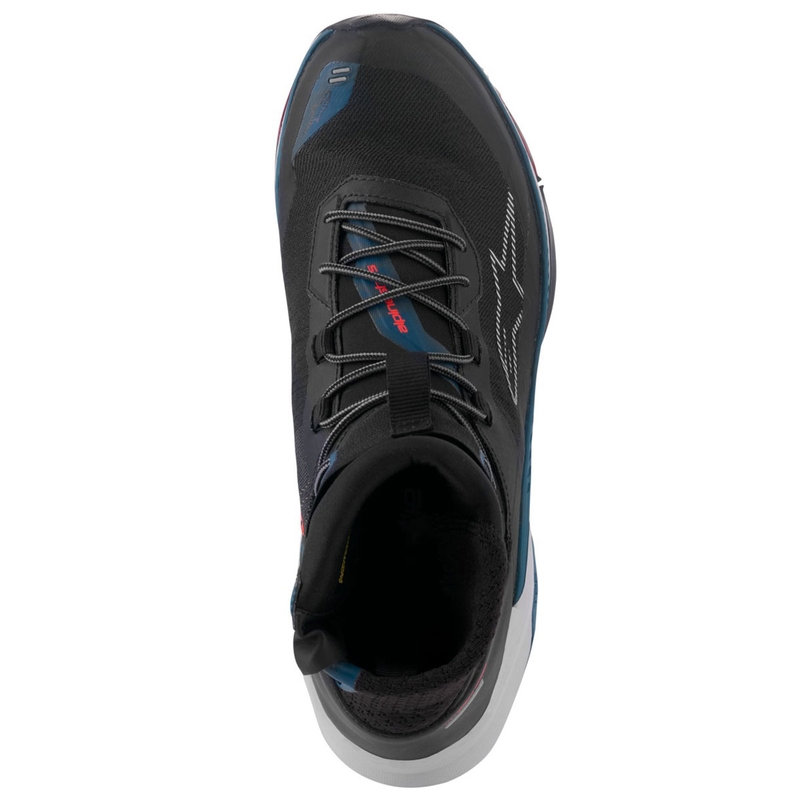Alpinestars Speedforce XR Musta-Sininen-Vihreä-Harmaa Moottoripyöräilykengät