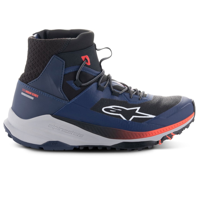 Alpinestars Speedforce XR Sininen-Musta-Fluo Red-Grey Moottoripyöräilykengät