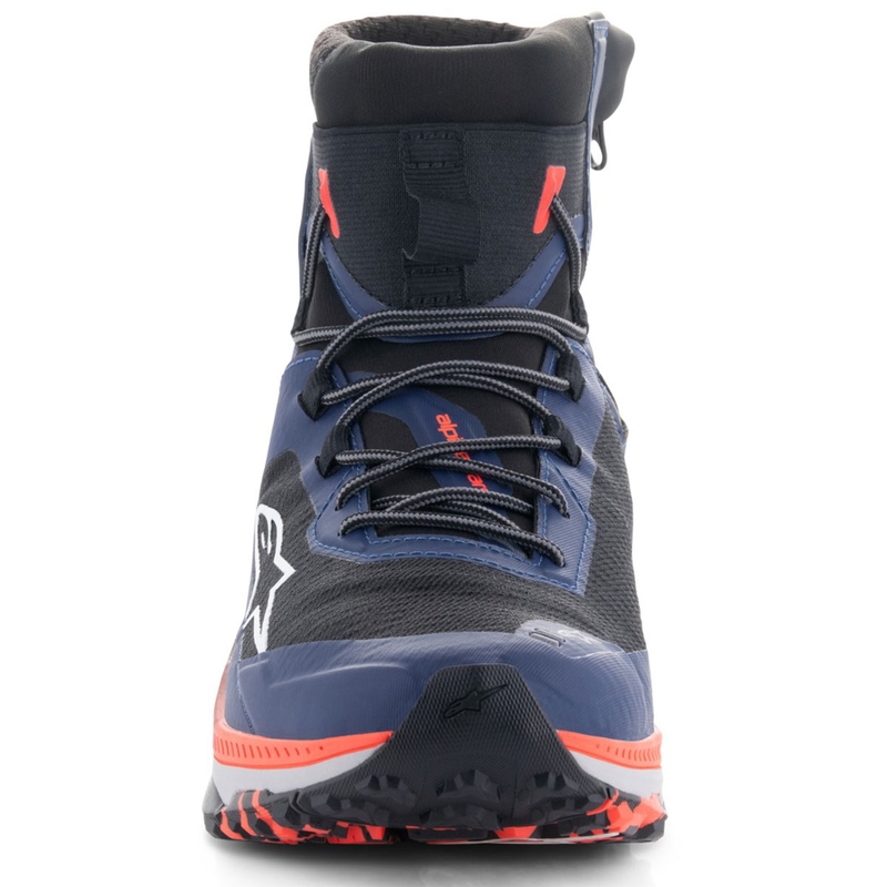 Alpinestars Speedforce XR Sininen-Musta-Fluo Red-Grey Moottoripyöräilykengät