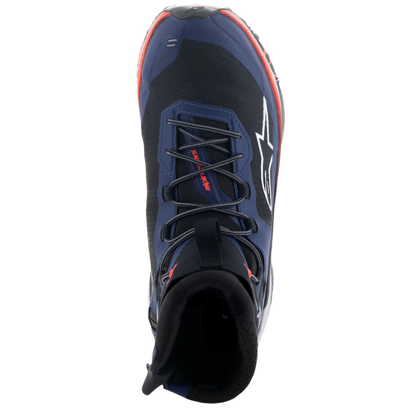 Alpinestars Speedforce XR Sininen-Musta-Fluo Red-Grey Moottoripyöräilykengät