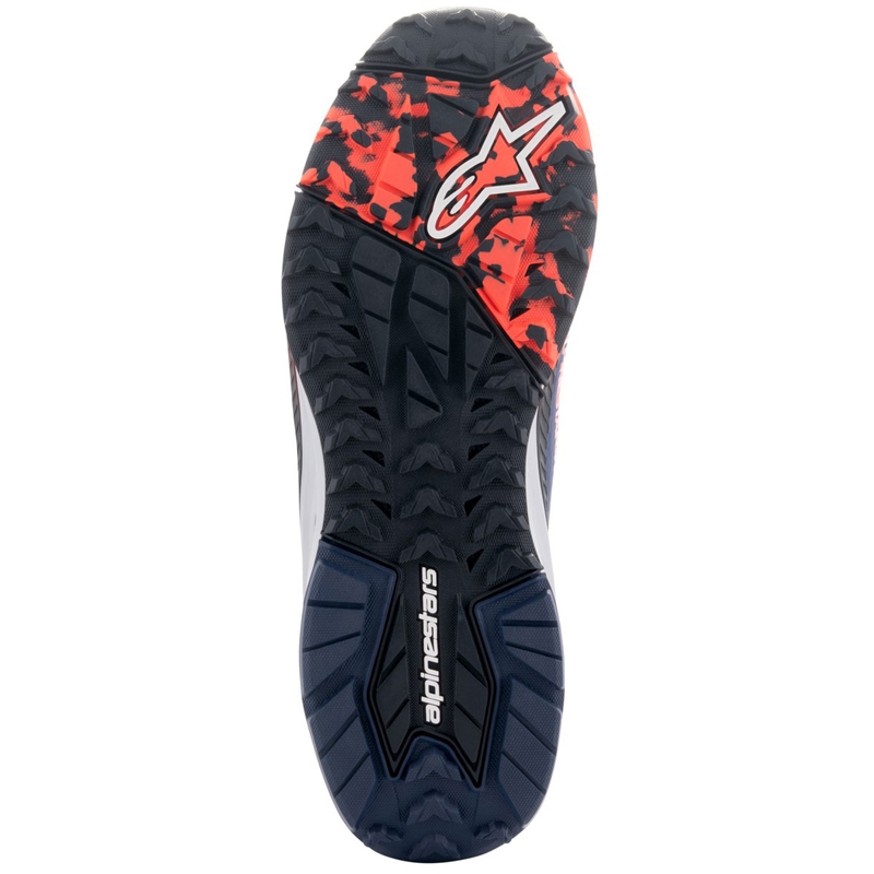 Alpinestars Speedforce XR Sininen-Musta-Fluo Red-Grey Moottoripyöräilykengät