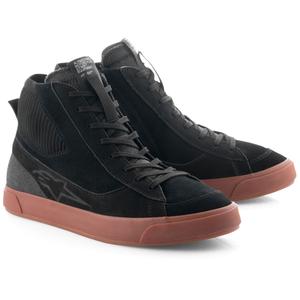 Alpinestars Stated Musta kuminen moottoripyörä saappaat