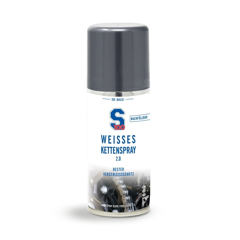 Ketjun voiteluaine S100 - Valkoinen ketjusuihke 2.0 100 ml