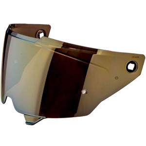 Plexi NOX Exklusiv Goliath -kypäriä varten Pinlock-valmisteella kultaa