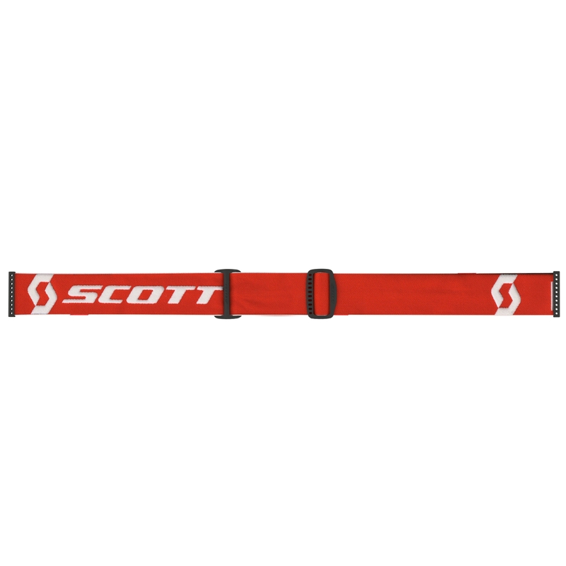 Motocross-lasit SCOTT Primal Clear punainen ja kirkas valkoinen