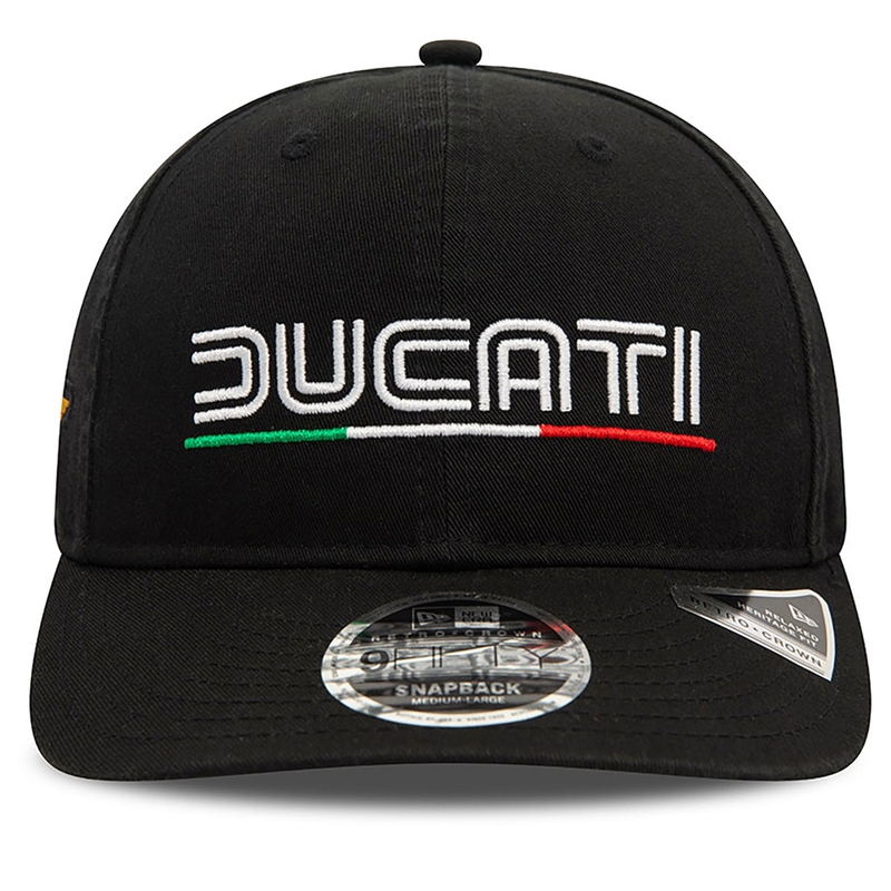 Ducati Meccanica lippis vintage-logolla musta alennusmyynti
