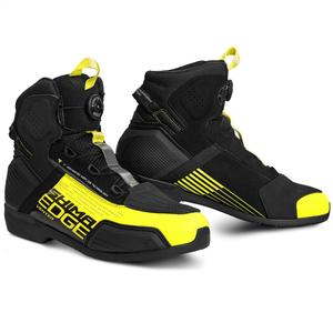 Shima Edge Vent musta-fluokokeltaiset moottoripyöräsaappaat