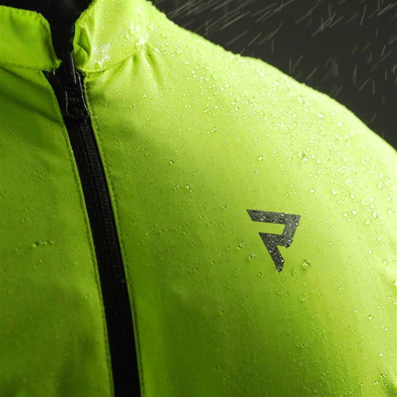 Rebelhorn Borg II musta-harmaa-fluo-keltainen moottoripyörätakki