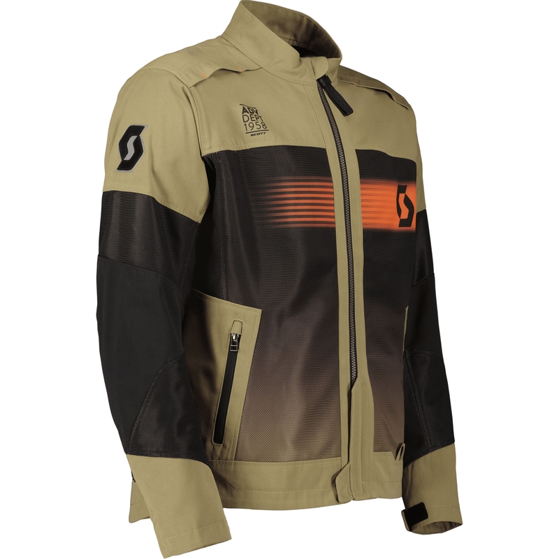 Moottoripyörätakki SCOTT X-Tream Air Covert vihreä