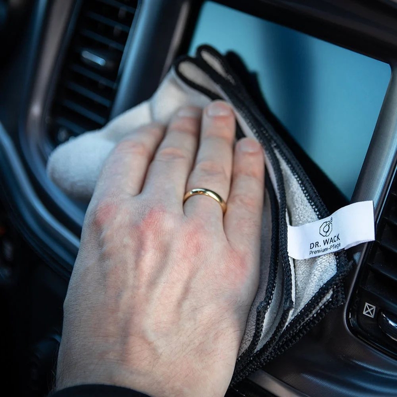 Dr. Wack All in One mikrokuituliina lasille ja sisätiloille harmaa