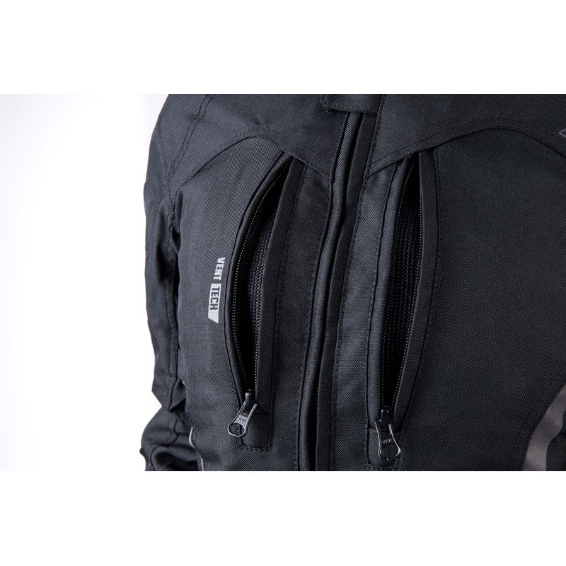 Ozone Delta IV Naisten moottoripyöräily takki Musta