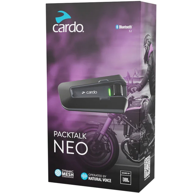 Bluetooth-välipuhelin CARDO PACKTALK NEO solo