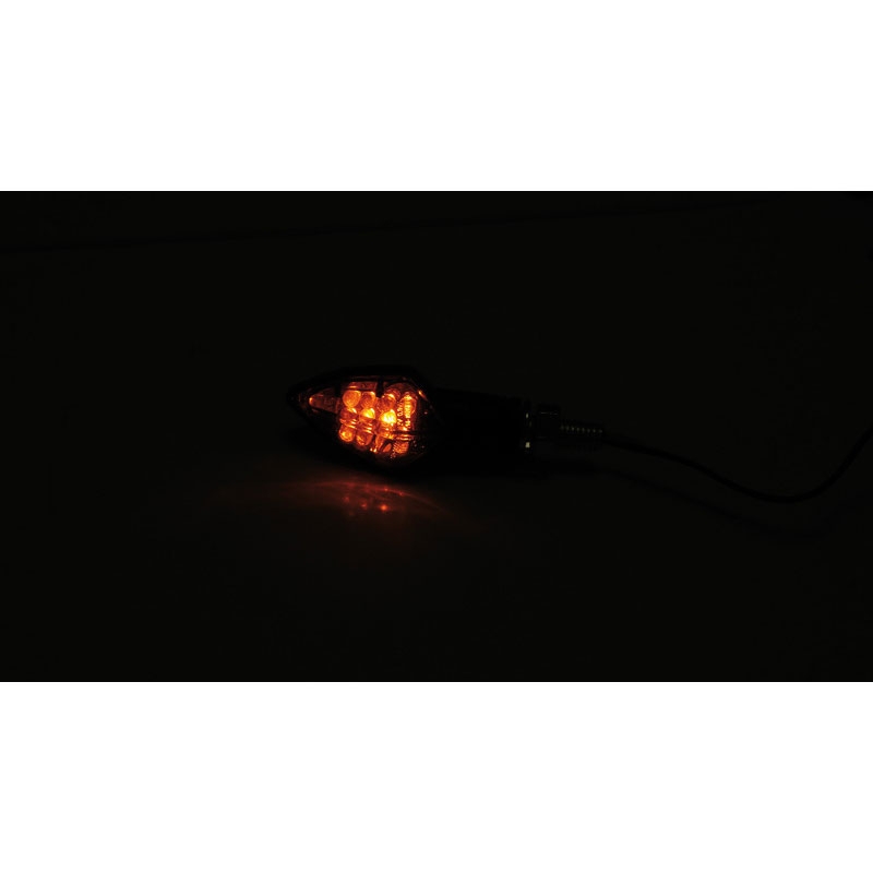 Highsider Smart Rock LED Musta moottoripyörän vilkut