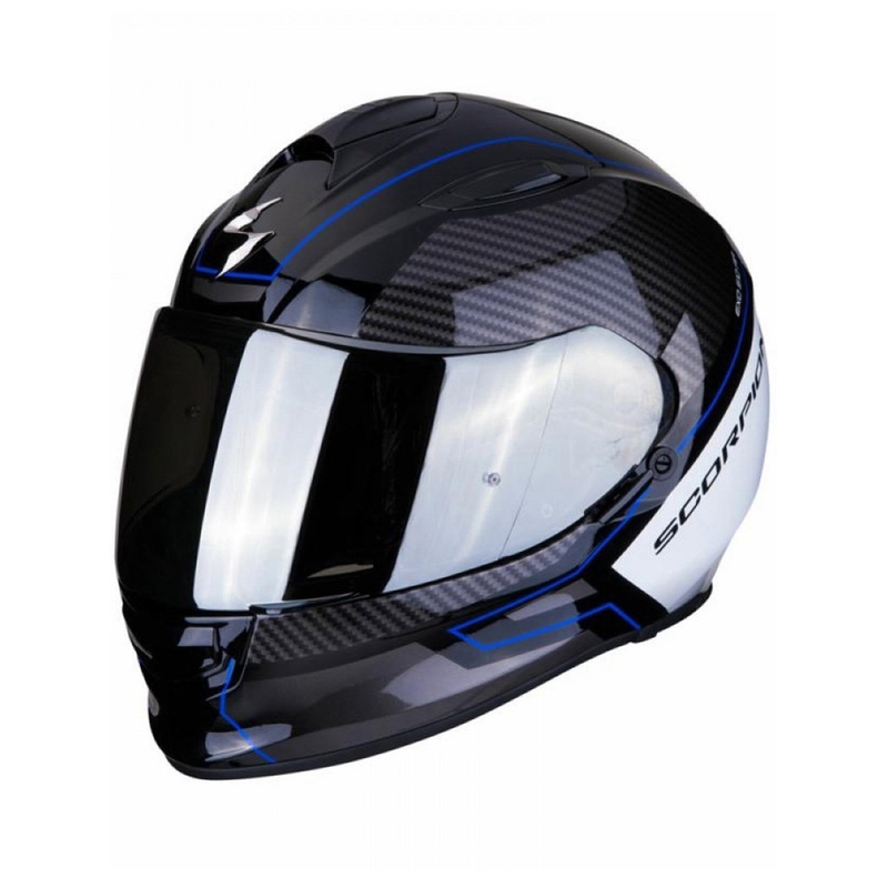 Integrální přilba Scorpion EXO-510 Air Frame černo-modro-bílá