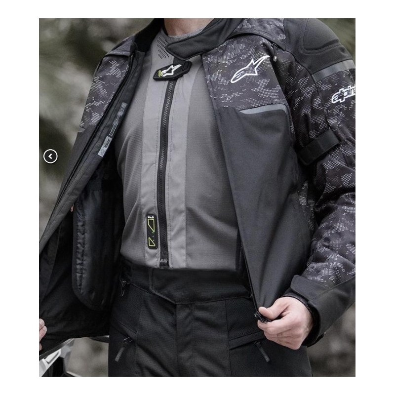 Alpinestars Tech-Air® 5 harmaa-musta turvatyynyliivi - luokka II. - II. laatu