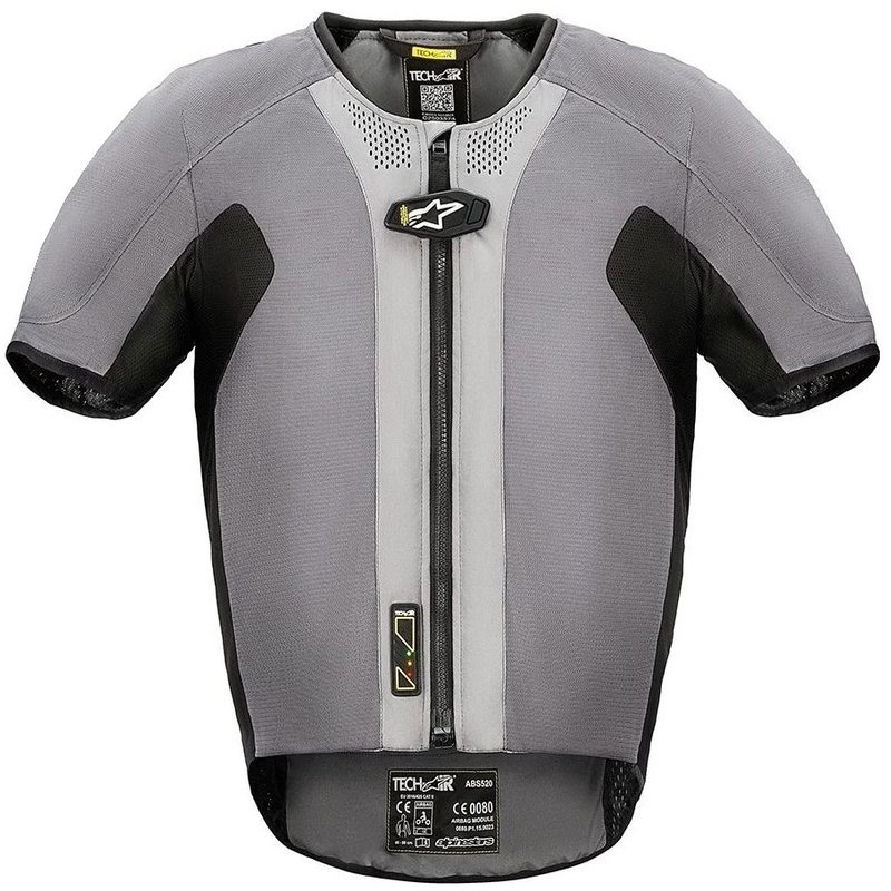 Alpinestars Tech-Air® 5 harmaa-musta turvatyynyliivi - luokka II. - II. laatu