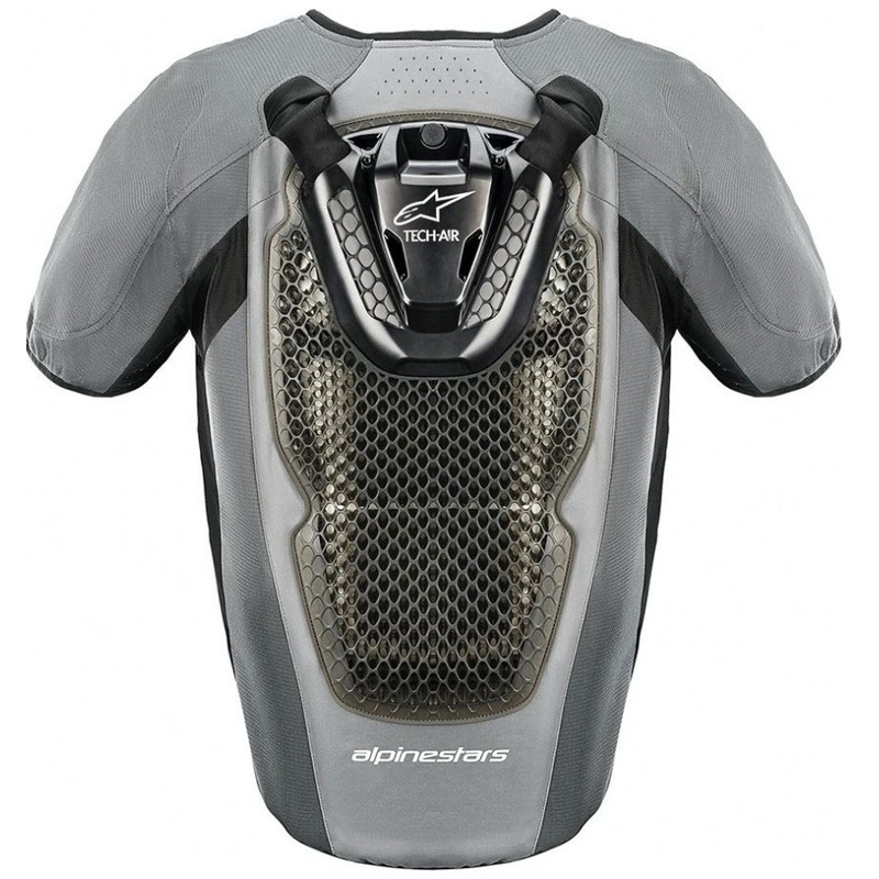 Alpinestars Tech-Air® 5 harmaa-musta turvatyynyliivi - luokka II. - II. laatu