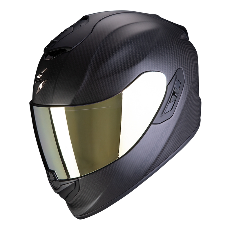 Integroitu moottoripyöräilykypärä Scorpion EXO-1400 EVO II CARBON AIR musta matta - luokka II - II. laatu