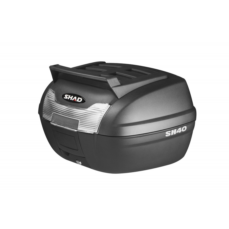 Yläkotelo moottoripyörälle SHAD SH40 cargo musta - II. laatu