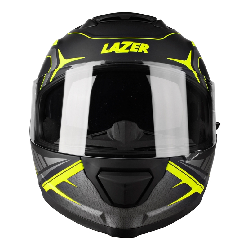Integrální přilba na motorku Lazer Rafale Hexa černo-fluo žlutá výprodej