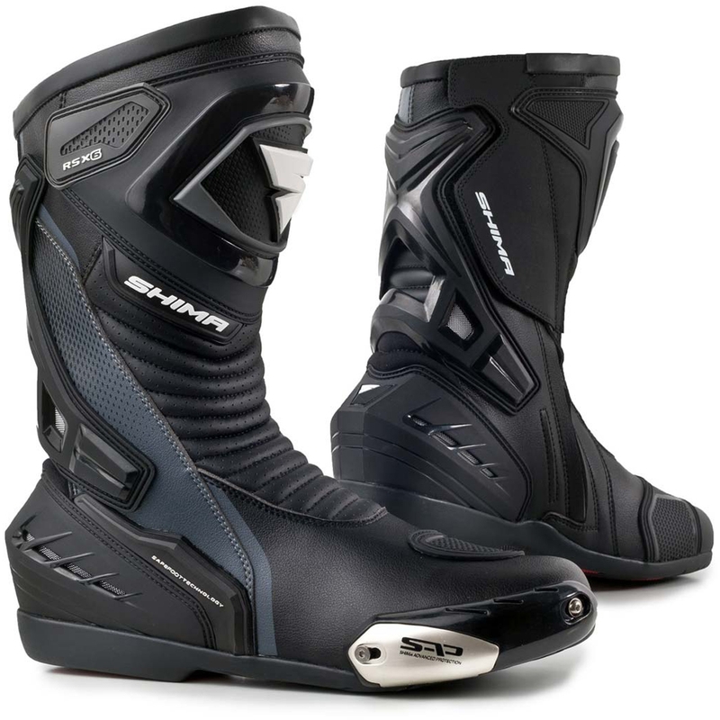 Moottoripyöräsaappaat Shima RSX-6 musta