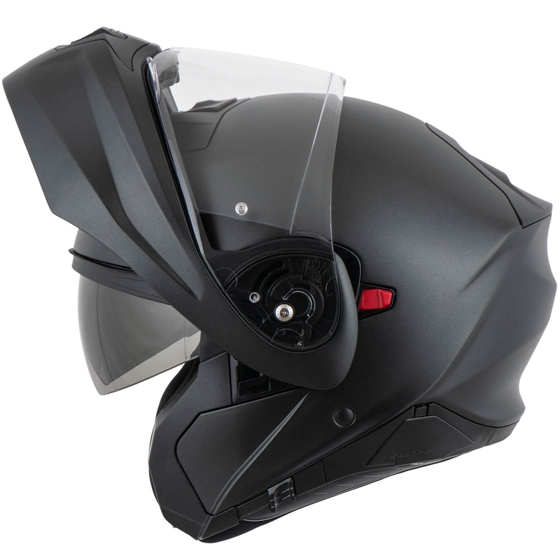 Flip-up moottoripyöräilykypärä Scorpion EXO-930 EVO Solid musta mattamusta