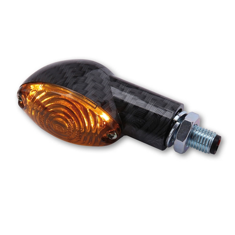 Highsider Smart Cateye Mini Smokey Black Moottoripyöräilyn vilkut