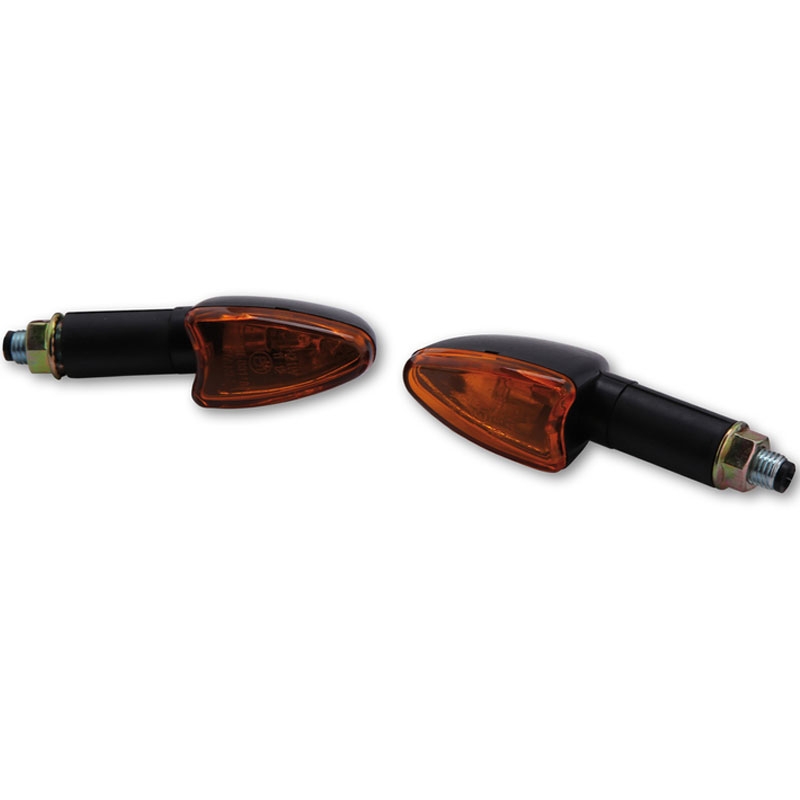 Highsider Smart Arrow Mini moottoripyörän vilkut oranssi ja musta
