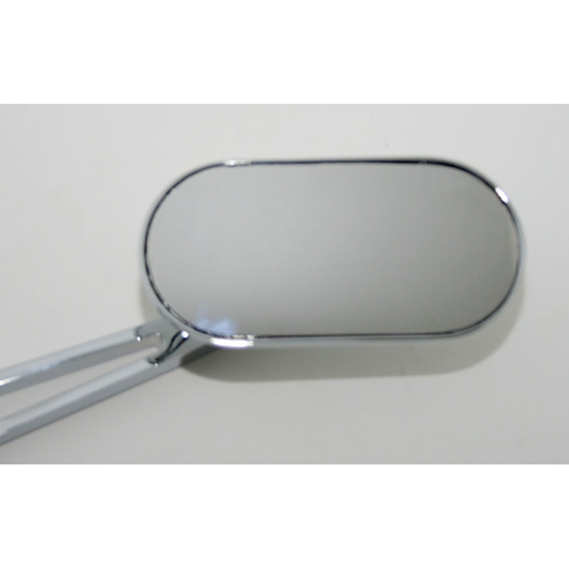 Taustapeili Highsider Smart Oval vasemmalle/oikealle kromi