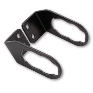 Pidike alkuperäisille vilkuille Highsider Pro Kawasakin rekisterikilville musta