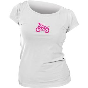 Naisten T-paita nanosilver® MOTOLADY valkoinen