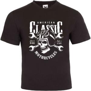 T-paita RSA American Classic Motorcycles musta