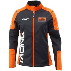 Naisten softshell-takki KTM Team musta-oranssi