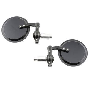 Taustapeili Highsider Smart Bar End vasen/oikea musta