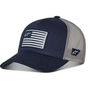 Alpinestars Flag Snap Hat sininen-harmaa