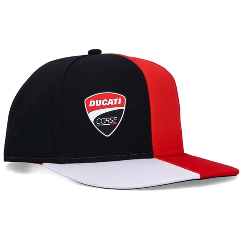 Ducati Flat Cap punainen-musta-valkoinen