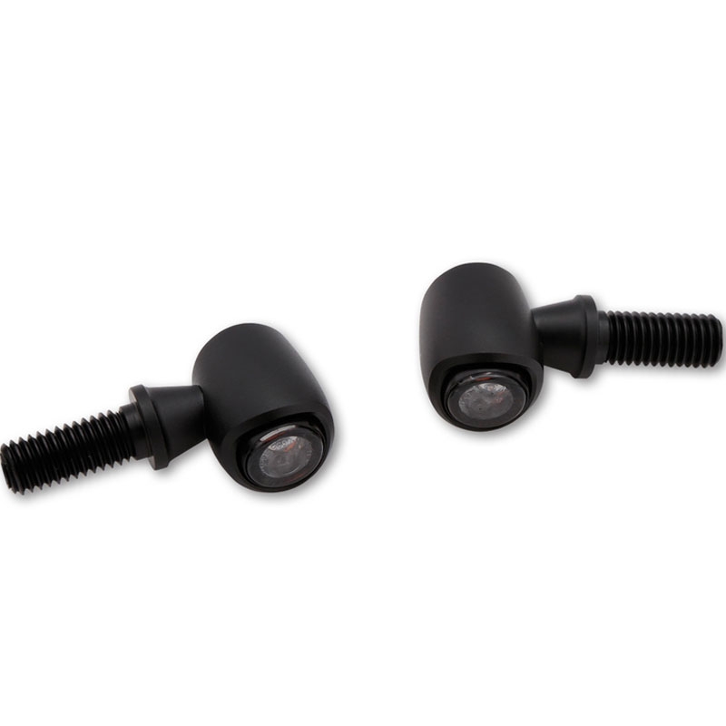 LED-merkkivalo Highsider Nova LED-merkkivalo matta musta 2 kpl