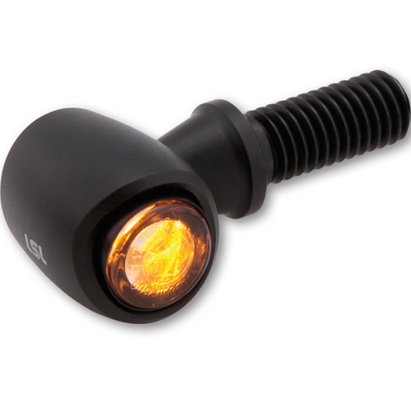 LED-merkkivalo Highsider Nova LED-merkkivalo matta musta 2 kpl