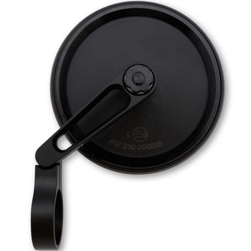 Peilit ohjaustangon päihin Highsider PRO Nova-Run lyhyt musta 2 kpl